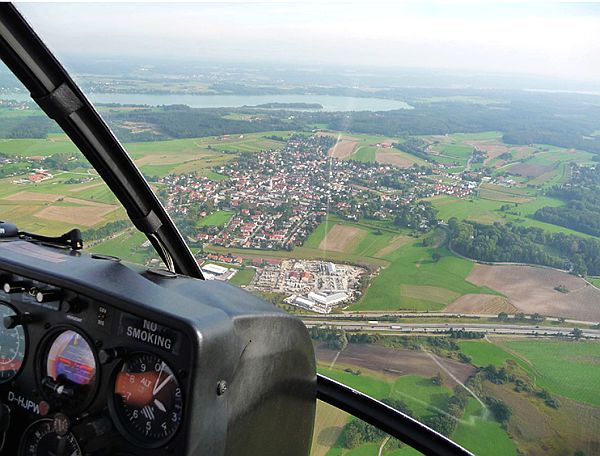 Helicopter Rundflug Ammersee-Region und Fnfseenland