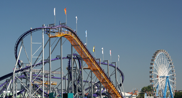 Foto: Oktoberfest roller coaster