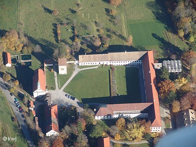Luftbild Kloster Wessobrunn