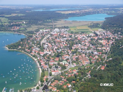 Herrsching Foto: Luftaufnahme Herrsching am Ammersee