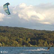 Surfen und Kite Surfen am Ammersee
