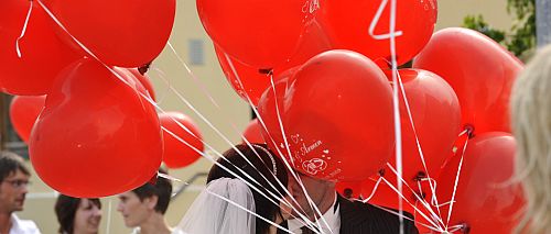 Foto: Luftballons - die Ihren Namen tragen
