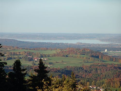 Peißenberg - Blick auf den Ammersee