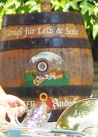 frisch gezapft in den Biergärten in der Ammersee-Region