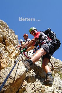 Klettersteig-Touren mit Sepp Stürzer
