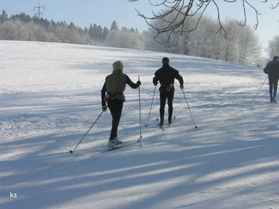 Ski Langlauf Loipe Tutzing